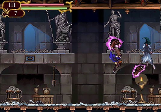screenshot from castlevania