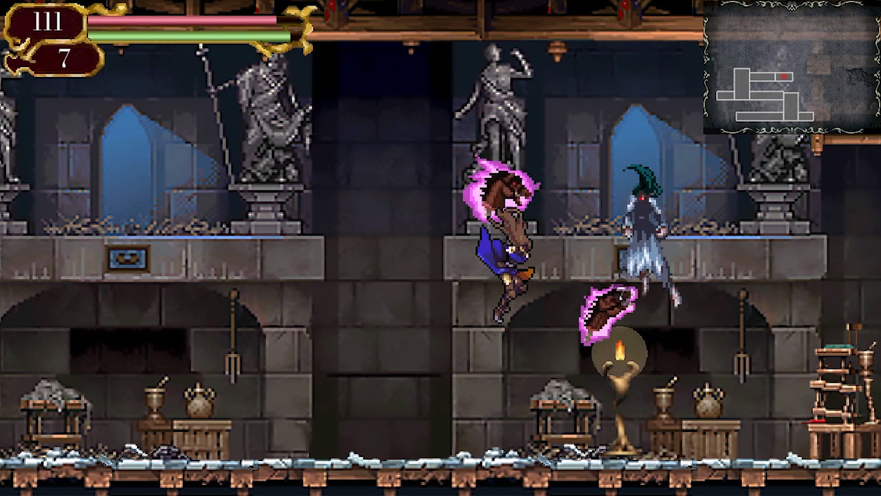 screenshot from castlevania