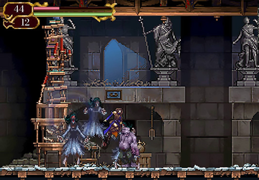 screenshot from castlevania