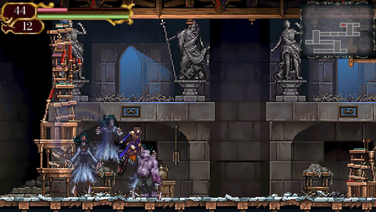 screenshot from castlevania