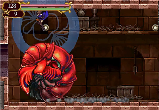 screenshot from castlevania