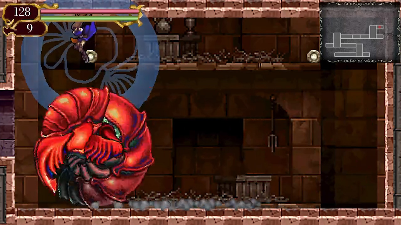 screenshot from castlevania