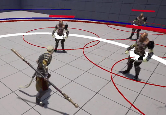 screenshot from combat simulation