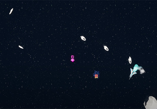screenshot from spider game